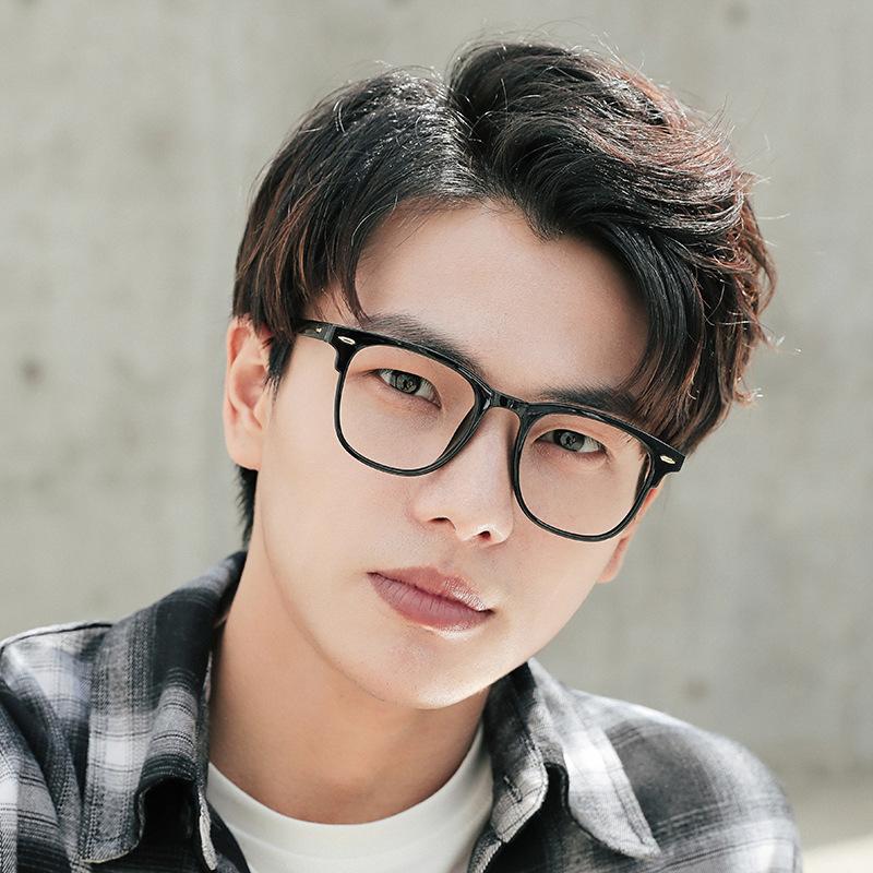 3 Pcs/Set Black Computer Glasses Frame Women Men Anti Blue Light Round Eyewear Blocking Glasses Optical Spectacle Eyeglass