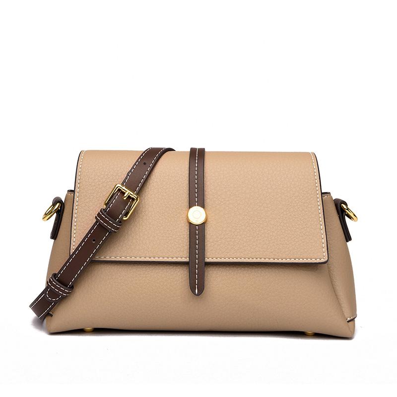 Genuine Leather Shoulder Bag for Women Ladies Crossbody Bags Luxury Designer Brand Women's Messenger Tote High Quality