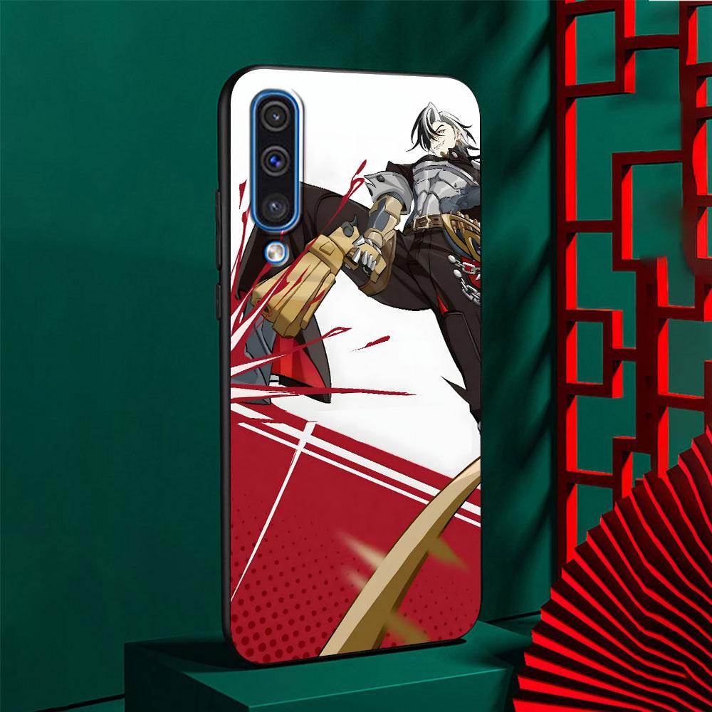 Чехол для телефона Samsung Galaxy A03 A04s A20 A30 A20e A70 A70s A50 A40 A30s A50s A20s из ТПУ, черный, с изображением Рейнджера Бутхилла из Honkai: Star Rail