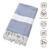 Turkish Hand Towels Stylish Boho Farmhouse Style with Tassels Quick-drying Geometric Patterns Versatile Hand Towel