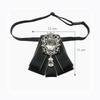 Polyester Rhinestone Bow Tie Solid Color Shirt Collar Luxury Ribbon Bow Tie  Daily