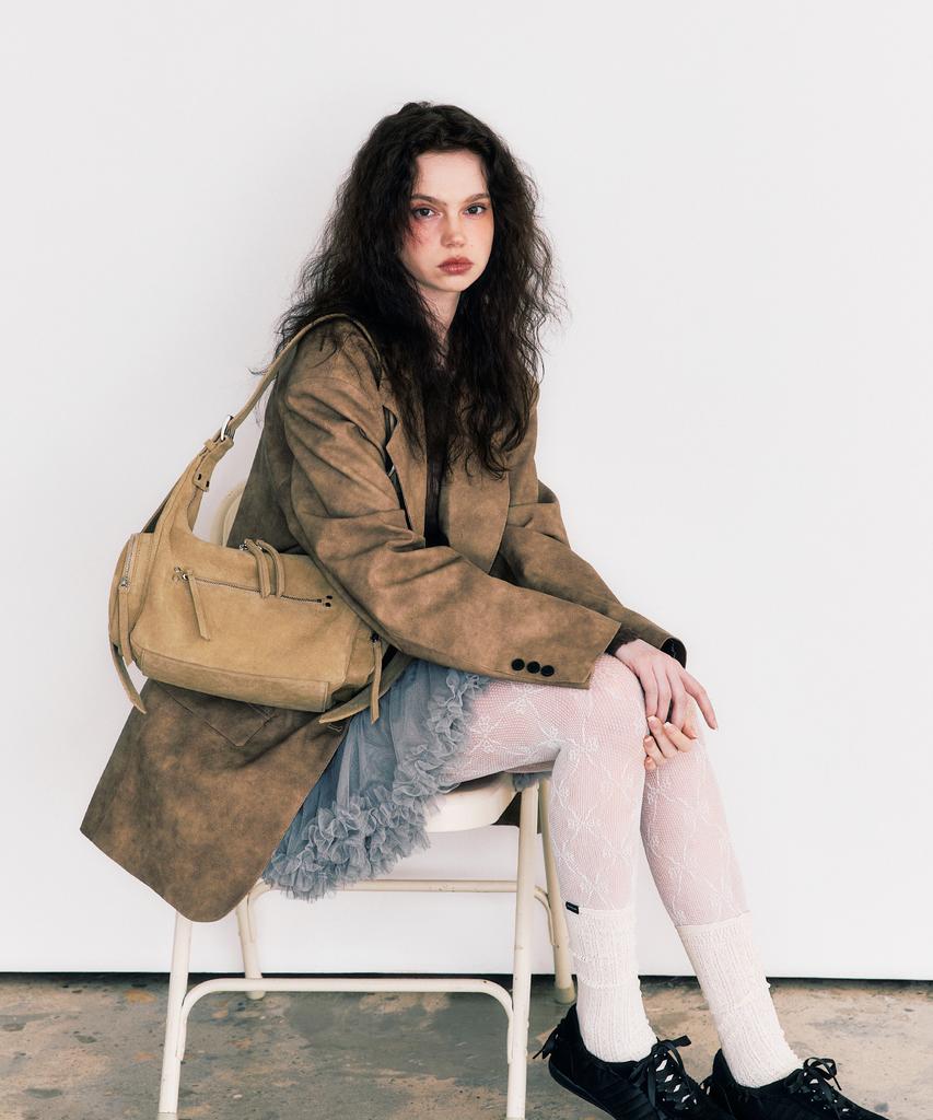 Khiho Cowhide Flash Shoulder Bag 2 Colors