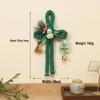 2026 Dragon Boat Festival Mugwort Fan Pendant & Indoor Sachet Bells for Door Handle and Decoration