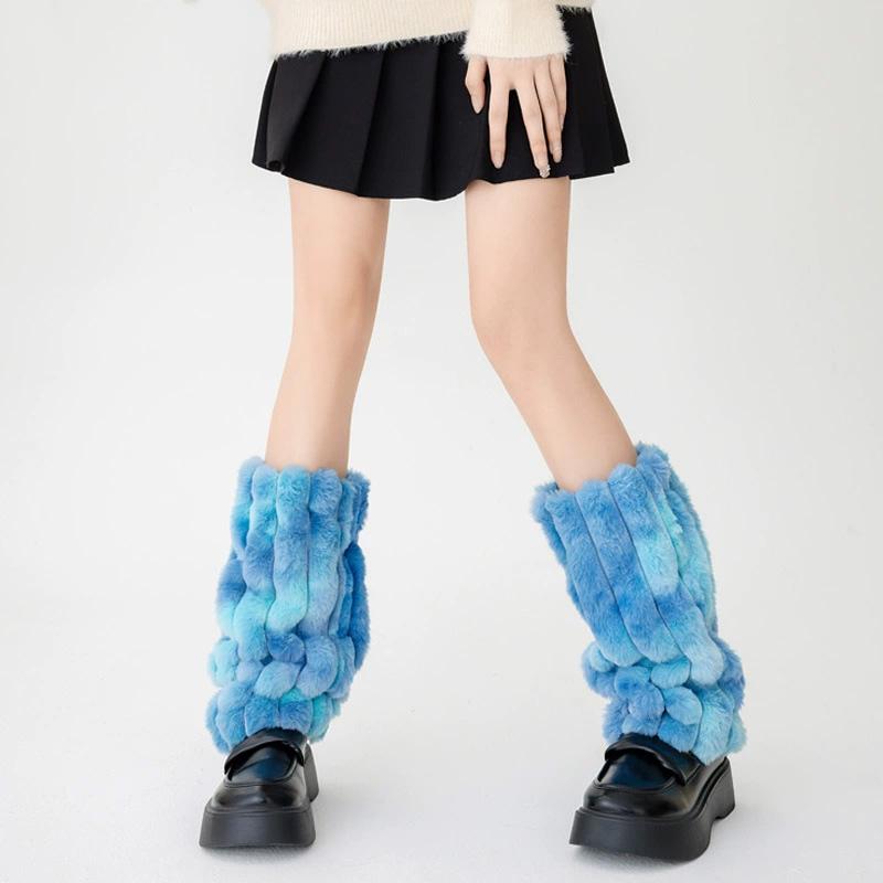 1 Pair Boots Socks Personalized Boot Cover Cuffs Covers Plush Colored Leg Warmer for Women Leg Covers Warm Boot Stocking