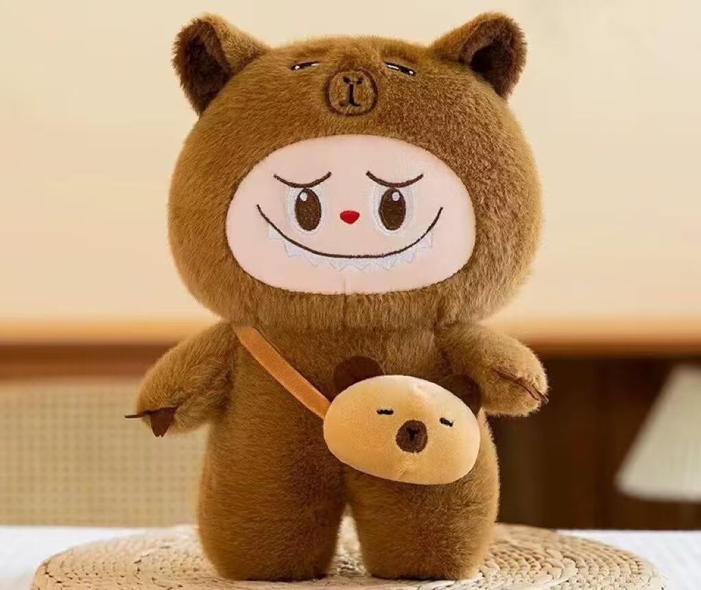 Labrub Capybara Stuffed Animal Pillow For Kids Bedroom Comfort And Gift