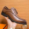 High Quality Brogues Leather Shoes Men Trend Men'S Dress Formal Leather Shoes Autumn Wedding Business Social Oxford Shoes Male