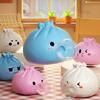 Cute Cartoon Steamed Bun Shaped Soft Bubble Finger Toy Stress Reliever Mini Steamed Bun Squishy Toy