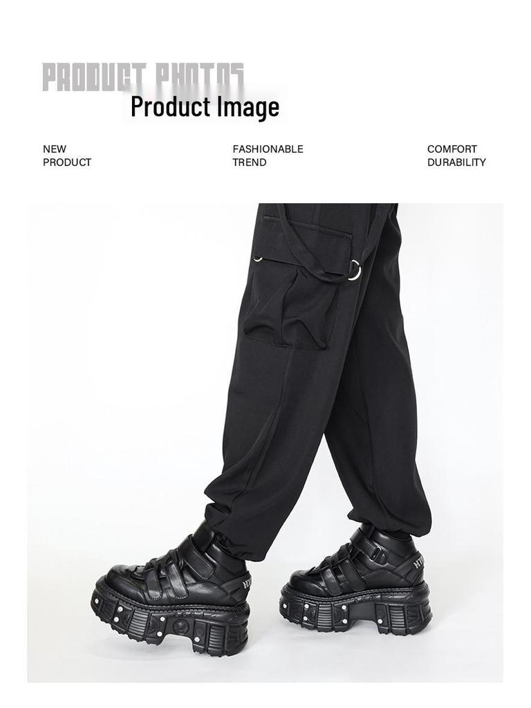 Унисекс высокие кроссовки с толстой платформой - тренд сезона Осень/Зима