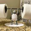3d Printed Weightlifter Toilet Paper Holder Barbell Lifter Roll Holder Funny Fitness Gift For Gym Enthusiasts