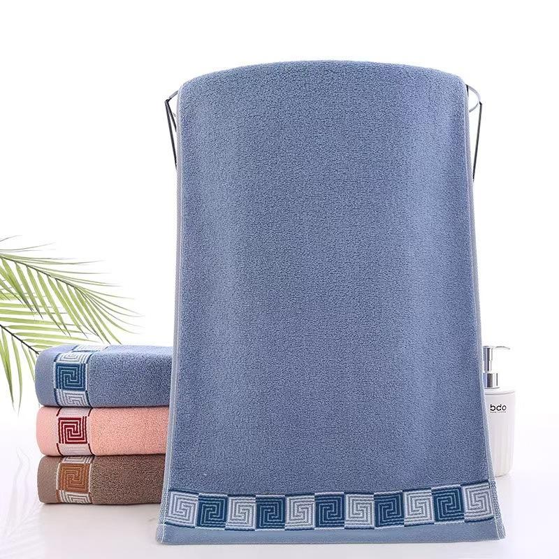 Банное полотенце удлиненное 40x90 утолщенное для спортзала салфетка для пота мытье лица душ большое длинное хлопковое спортивное полотенце