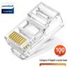 PENGHIGH Позолоченный разъем RJ45 Cat5e