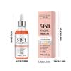 5 In 1 Face Serum 30% Vitamin C Moisturizing Whitening Anti Wrinkle Aging Niacinamide Hyaluronic Acid Facial Serum SkinCare 30ml