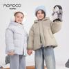 Стильная зимняя пуховая куртка для девочек MOMOCO