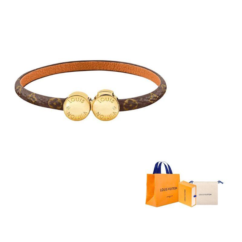 Lv Historic Mini Monogram Bracelet M6407E