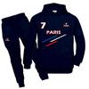 Children's Jogging Tracksuit - Paris - Blue Stripes - Long Sleeves - Breathable