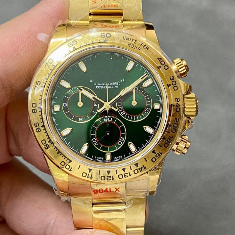 Мужские механические часы Laojia Daytona Gold Cosmograph 4130