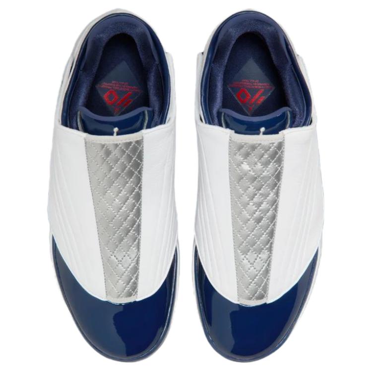 Air Jordan 4016 Полуночный синий Мужские кроссовки Синий Белый Металлик-серебристый IR2080-100