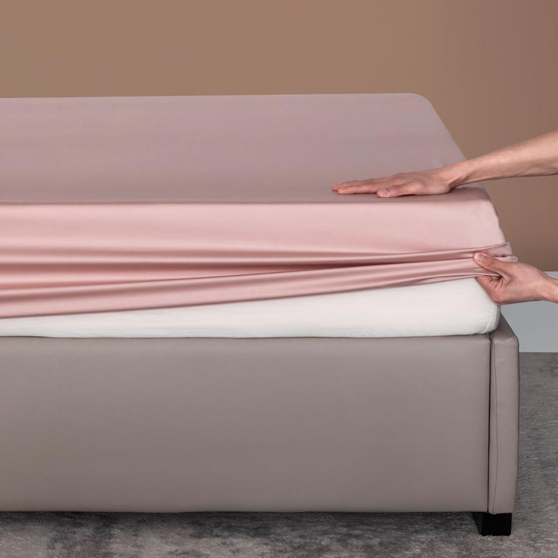 Высококачественная простыня на резинке из бамбука, чехол для матраса с резинкой, двуспальная простыня размера King Queen 90/120/200