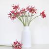 Plastic Artificial Higanbana Flower Branch Handmade Fake Flower Home Garden Decor