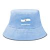 Bucket Hat With Flag of Argentina Print , Patriotic Men's Hat Casual Unisex Candy Color Basin Hat