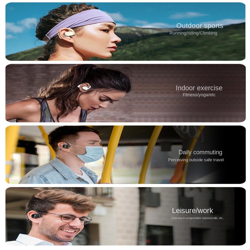 Не в ухе Bluetooth Business Наушники Правое ухо Наушники-клипсы Беспроводные наушники Business