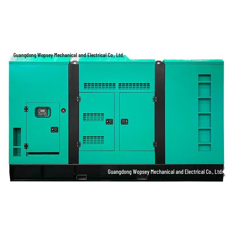 150KW-900KW Silent Soundproof Diesel Generator Set for Low Noise Standby Use