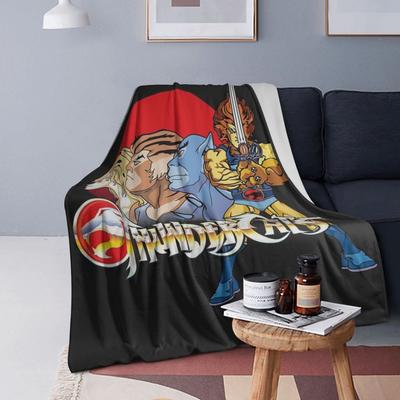 Мультфильм Thundercats Пледы Мягкий Теплый Фланелевый Плед Покрывало для Кровати Гостиной Пикника Путешествия Дома Дивана