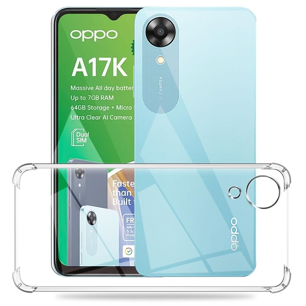 Для OPPO A17K Чехол 2022 Прозрачный Противоударный Силиконовый Мягкий Чехол Для Телефона Чехлы Для OPPO A17 Coque Для OPPO A17k A17 Прозрачные Фундаменты