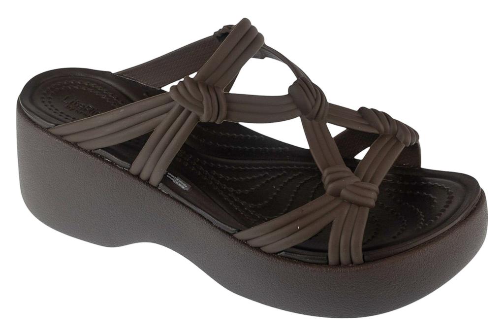 Crocs Сандалии Brooklyn Knot Sky W, Женские коричневые сандалии