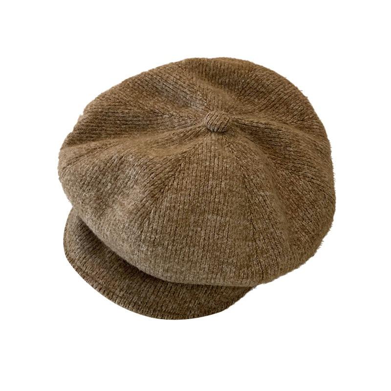 Women S Vintage Beret Hat Large Head Size Versatile Painter Hat