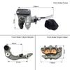 OTOM 2002-2019 Motorcycle Front Rear Brake Master Cylinder Pump Caliper Assembly For NISSIN HONDA CR125R CR250R CRF250R CRF450R