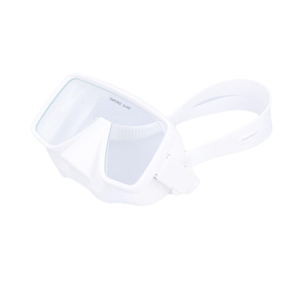 Diving Goggles AntiFog Silicone Underwater Goggles Tempered Glass Lens Swimming Glasses