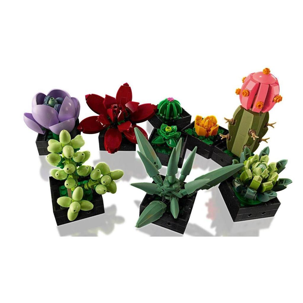 LEGO Les Succulentes Model Building Kit 771 pieces multi-colore