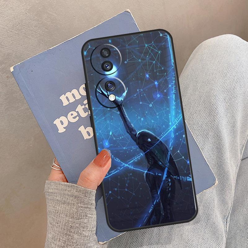 Чехол-ужастик с пришельцем для Honor Magic 5 6 7 Pro Чехол для Honor 400 200 50 70 90 Lite X9 X8a X8b X9a X9b X9c