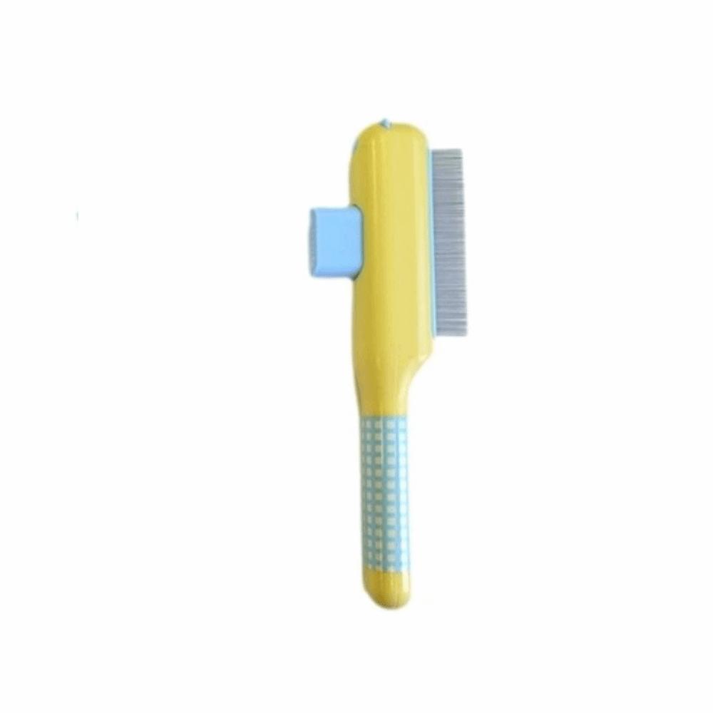 Efficient Cat Hair Remover Comb Bear Shape Cat Grooming Brush Self Cleaning Comb Remove Lice