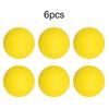 2~10pcs Golf Balls Yellow PU Foam Sponge Elastic Indoor Outdoor Practice Training Durable for Sports Accessories TMZ
