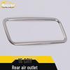 15 CRV Rear Air Outlet Decorative Ring: Third Row Air Conditioning Sticker Accessory