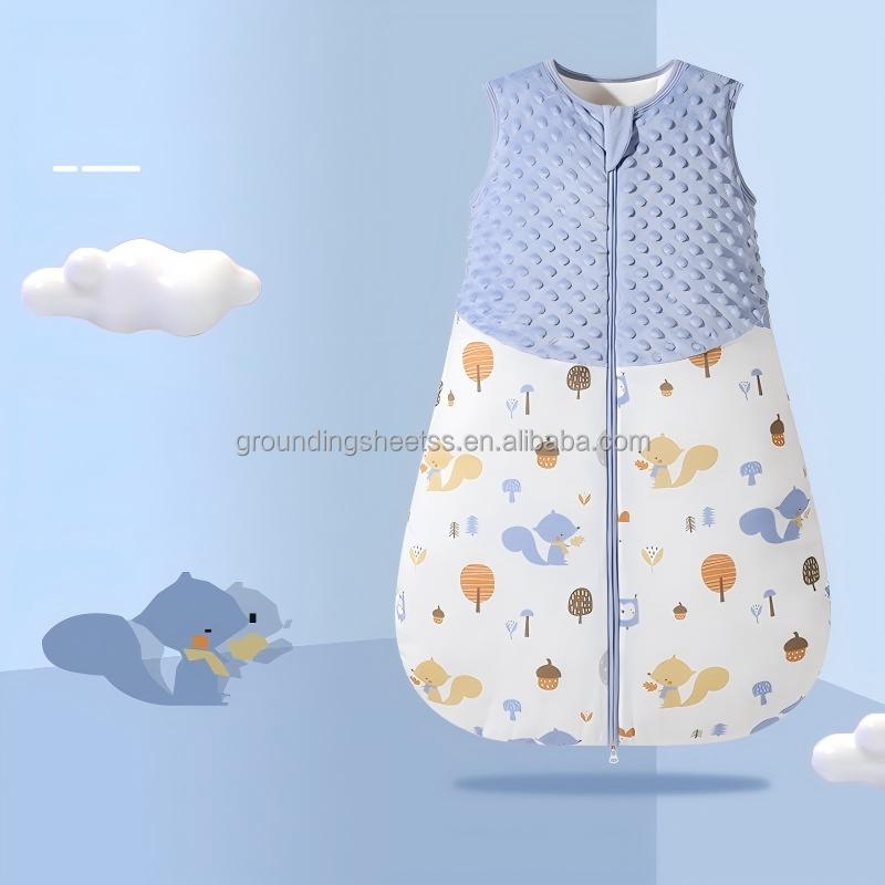 CPC Spring Autumn Baby Sleeping Bag Cotton Infant Wearable Blanket Anti Startle Newborn Sleep Sack