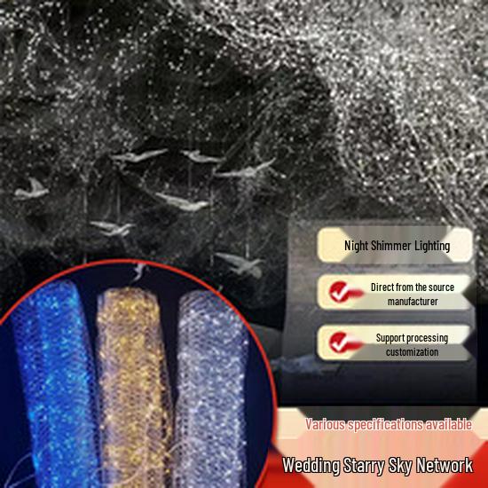 LED Solar Waterproof Meteor Shower String Lights for Outdoor Holiday and Tree Decoration