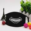 Fashion Women Men Face Masks Pattern Solid Black Mask Half Face Mouth Muffle