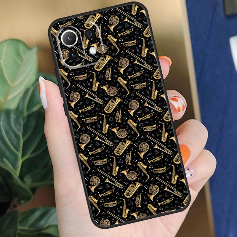 Кейс для духовых инструментов Пикколо-труба Для Xiaomi 15 14 Ultra 13T 14T 15T Pro 17 Pro Max POCO F8 F7 F5 F6 X5 X6 X7 Pro Чехол