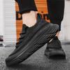 Мужская обувь 2024 лето новая студенческая спортивная беговая толстоподошвенная увеличивающая рост сетчатая дышащая летуче-трикотажная мужская популярная трендовая обувь