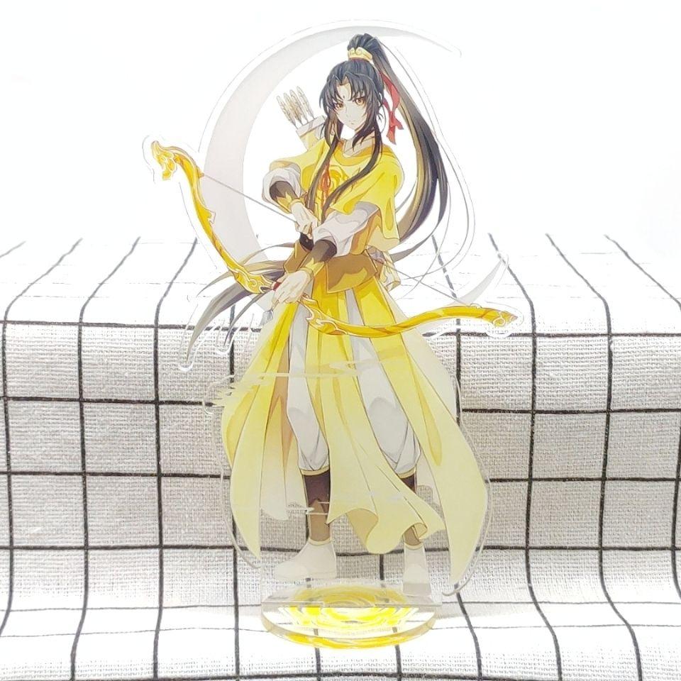 1 шт. Mo Dao Zu Shi, акриловая фигурка-подставка, экшн-игрушка, Grandmaster of Demonic Wei Wuxian Lan Wangji, стоячая тарелка, украшение для рабочего стола