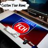 Custom Name Mouse pad Heidenheim Crest Mouse Pad Desk Mat, Non-Slip Rubber Backer Pad For Computer Notebook Gaming Mouse Pad Birthday Gift
