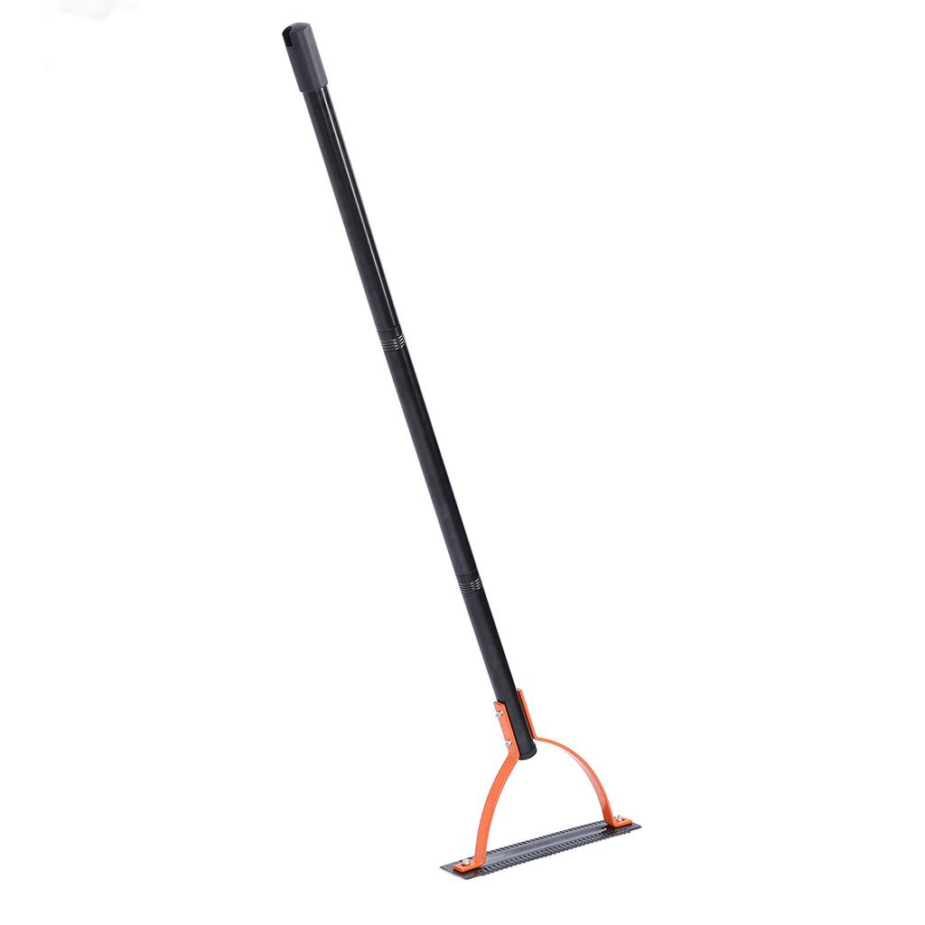 Ручной триммер для травы 65 Марганцевая сталь Зубчатое Двустороннее лезвие Рукоятка из нержавеющей стали Хлыст для травы для дворов