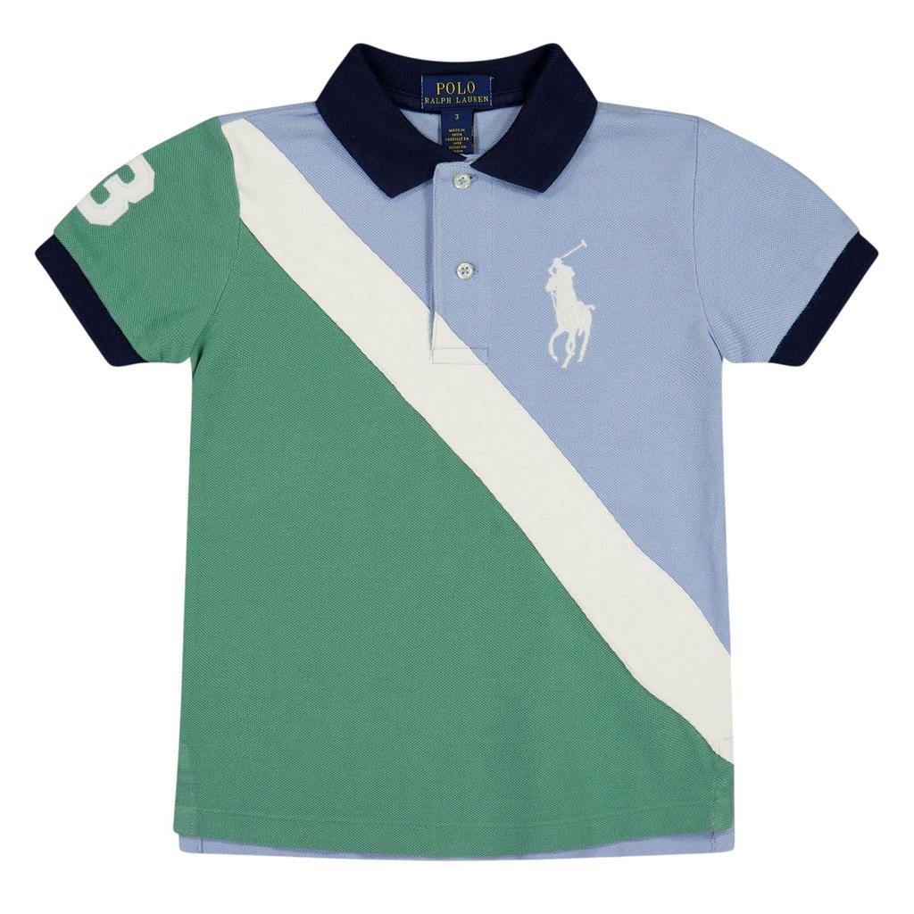 Ralph Lauren Boys Colour Block Polo Shirt