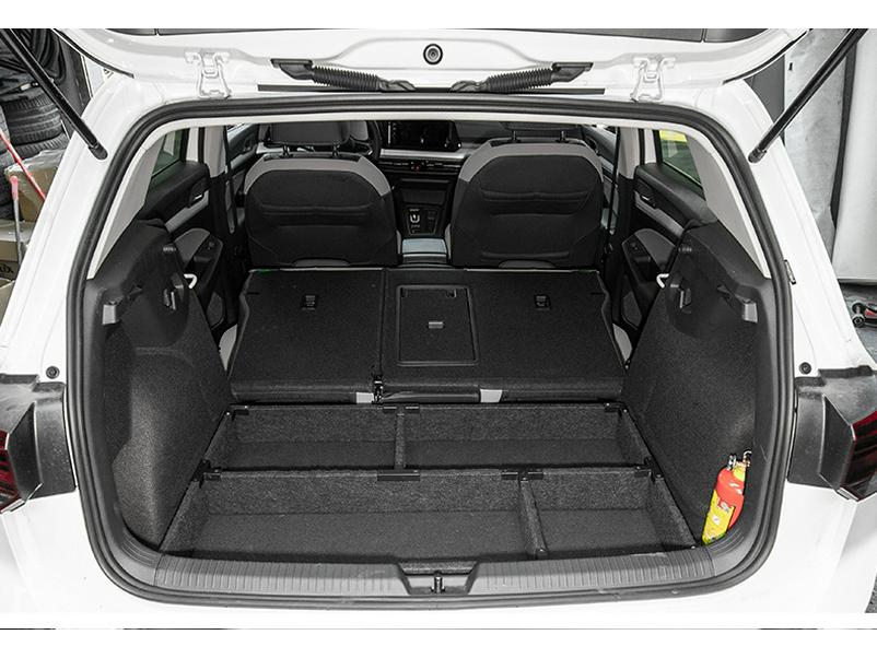 Ящик для хранения в багажнике Volkswagen Golf 8: Плоский слой хвоста, Волшебная коробка для дикого кемпинга.