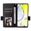 For ZTE Blade A36/nubia A36 Case with Wrist Strap Litchi Texture PU Leather Wallet Phone Cover