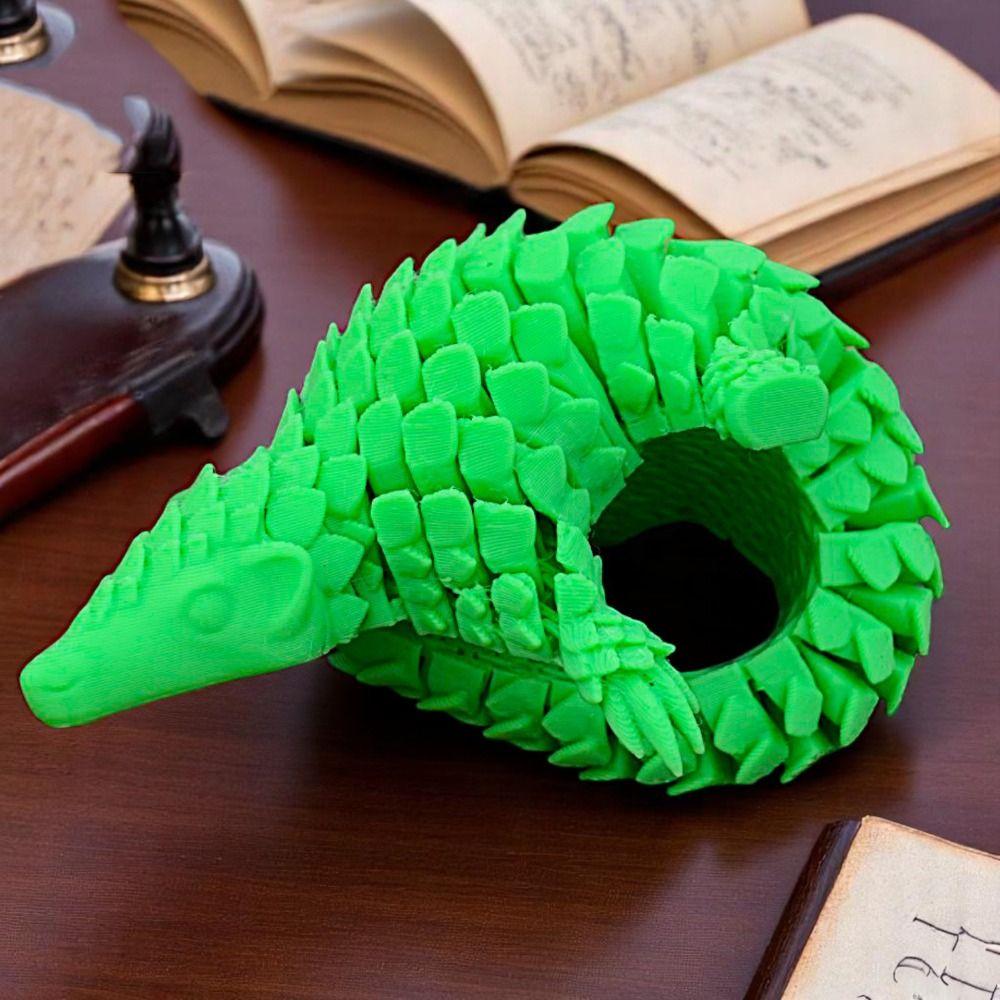 Realistic 3D Printed Pangolin Cartoon 3D Printed Pangolin Model Pangolin Ornament  Birthday Gift