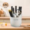 Kitchen Rotating Knife Holder Storage Rack Countertop Multifunctional Chopstick Storage Box Household Kitchen Knife Holder